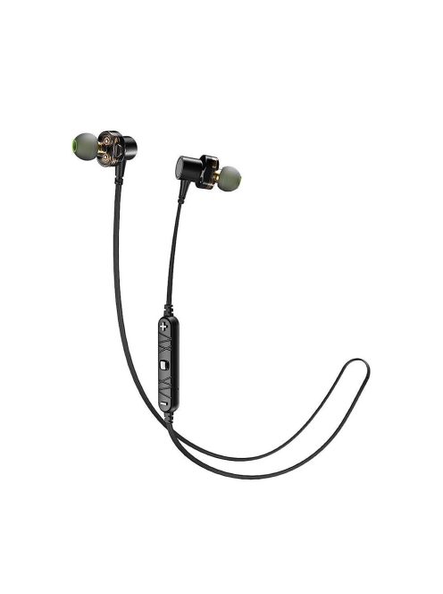 AWEI X660BL - Bluetooth vezetékmentes sport fülhallgató - Fekete