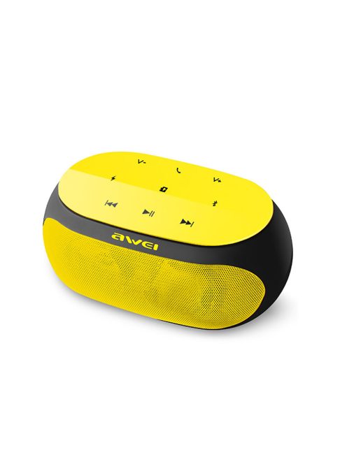 AWEI Y200 - Hordozható Bluetooth hangszóró - Sárga