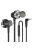 AWEI Z1 - Dual meghajtós In-Ear headset hangerőszabályzóval - Fekete