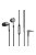 1MORE E1001 - THX minősítésű három meghajtós Hybrid hallójárati mikrofonos fülhallgató - Ezüst