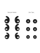 1MORE E1018BT IBFREE - Sport Bluetooth hallójárati fülhallgató IPX6 vízállósággal - Piros