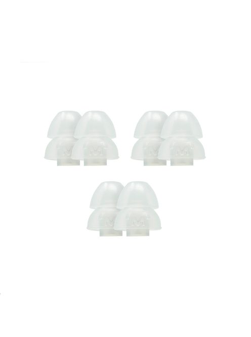 ETYMOTIC DUAL FLANGE EARTIPS - Kettő galléros szilikon fülilleszték - M