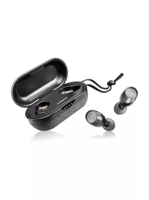 LYPERTEK PUREPLAY Z3 2.0 - Hi-Fi TWS fülhallgató 10+70 óra játékidő, PureControl App, Bluetooth 5.2, vezeték nélküli töltés, IPX7 - Szürke/Fekete