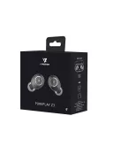 LYPERTEK PUREPLAY Z3 2.0 - Hi-Fi TWS fülhallgató 10+70 óra játékidő, PureControl App, Bluetooth 5.2, vezeték nélküli töltés, IPX7 - Szürke/Fekete