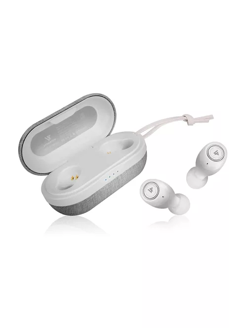 LYPERTEK PUREPLAY Z3 2.0 - Hi-Fi TWS fülhallgató 10+70 óra játékidő, PureControl App, Bluetooth 5.2, vezeték nélküli töltés, IPX7 - Fehér