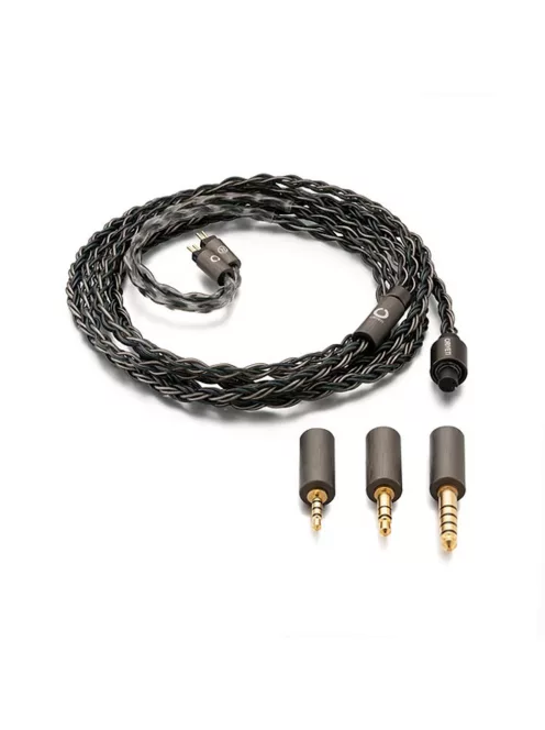 ORIVETI MODULAR STOCK CABLE - Moduláris ezüstözött réz fülhallgató-kábel 0,78 mm-es 2-Pin csatlakozóval