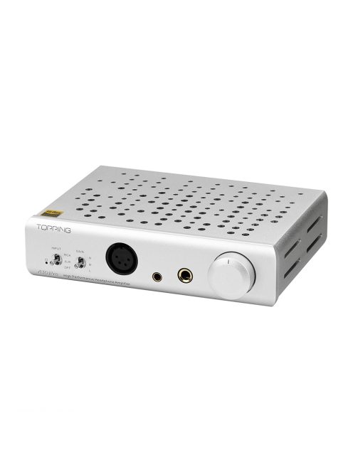 TOPPING A30 PRO - Prémium minőségű asztali NFCA fejhallgató erősítő - Ezüst