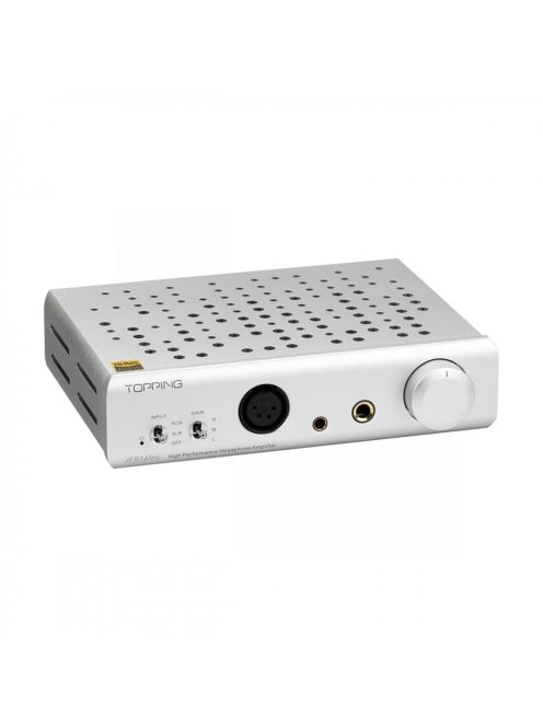 TOPPING A30 PRO - Prémium minőségű asztali NFCA fejhallgató erősítő - Ezüst
