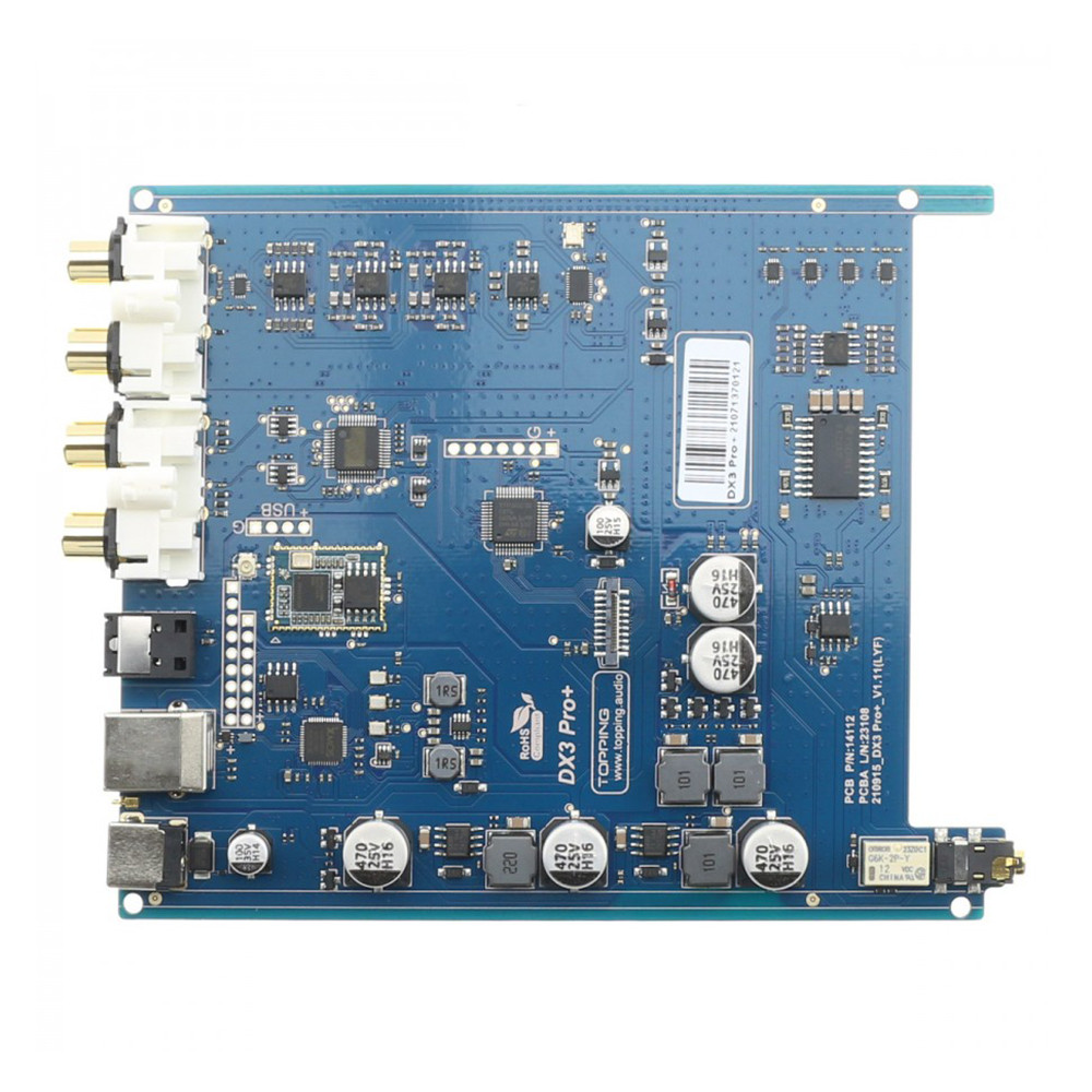 TOPPING DX3PRO+ - Asztali DAC és fejhallgató erősítő 32bit 7