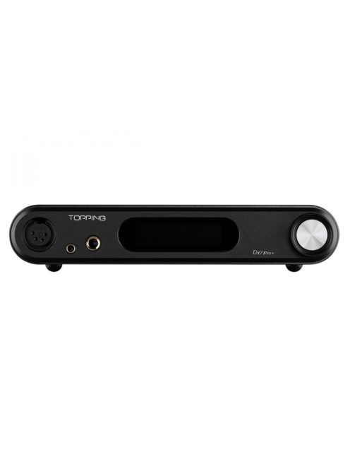 TOPPING DX7 PRO+ - High-End minőségű asztali DAC és fejhallgató erősítő Bluetooth 5.0 aptX HD LDAC 32bit 768kHz DSD512 - Fekete