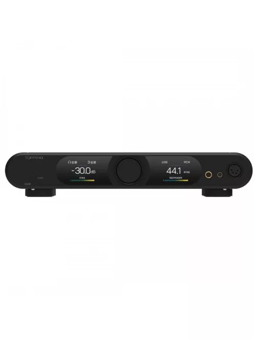 TOPPING DX9 - Asztali DAC és NFCA fejhallgató erősítő Bluetooth 5.1 AptX HD LDAC 32bit 768kHz DSD512 - Fekete