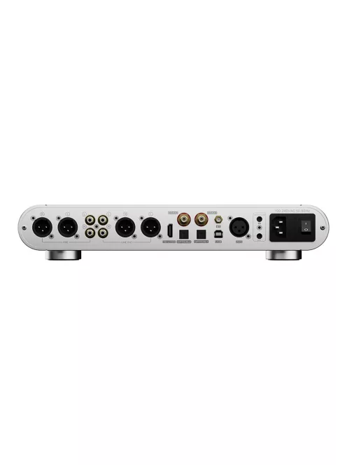 TOPPING DX9 DISCRETE - Asztali DAC és NFCA fejhallgató erősítő Bluetooth 5.1 AptX HD LDAC 32bit 768kHz DSD512 - Ezüst