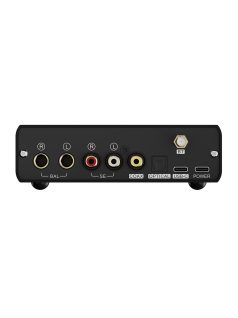   TOPPING E50 II - Asztali DAC és előerősítő 768kHz DSD512 Bluetooth LDAC aptX HD - Fekete