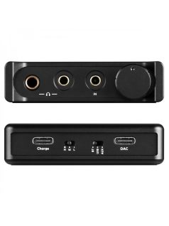   TOPPING G5 - Hordozható DAC és NFCA fejhallgató erősítő 32bit 768kHz DSD512 aptX HD LDAC - Fekete