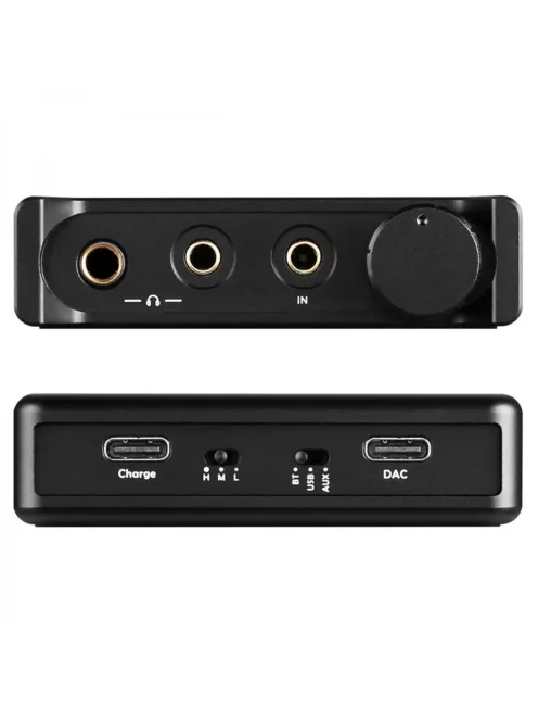 TOPPING G5 - Hordozható DAC és NFCA fejhallgató erősítő 32bit 768kHz DSD512 aptX HD LDAC - Fekete