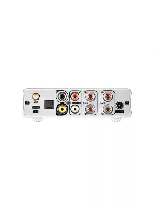 TOPPING MX3S - Asztali DAC és sztereó erősítő Bluetooth 5 AptX HD 24bit 192kHz - Ezüst