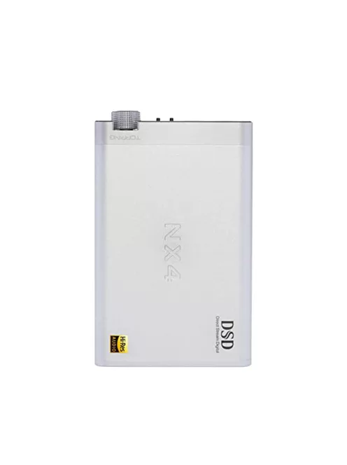 TOPPING NX4DSD - Hordozható DAC és fejhallgató erősítő 32bit 768kHz DSD512 - Ezüst