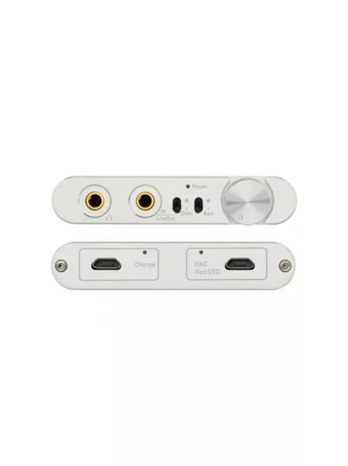 TOPPING NX4DSD - Hordozható DAC és fejhallgató erősítő 32bit 768kHz DSD512 - Ezüst