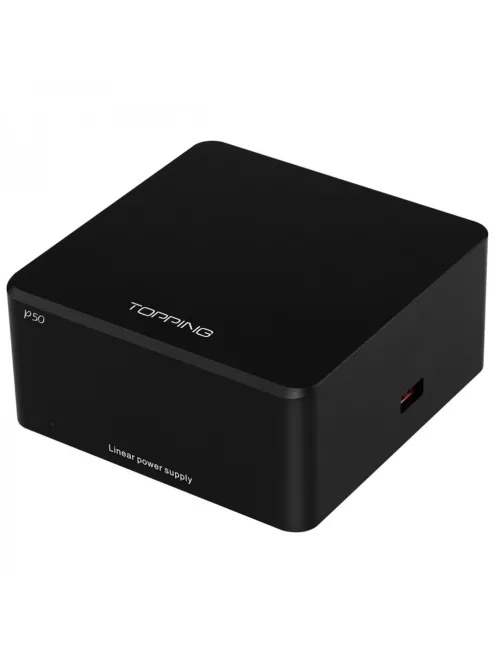 TOPPING P50 - Lineáris hálózati tápegység - Fekete