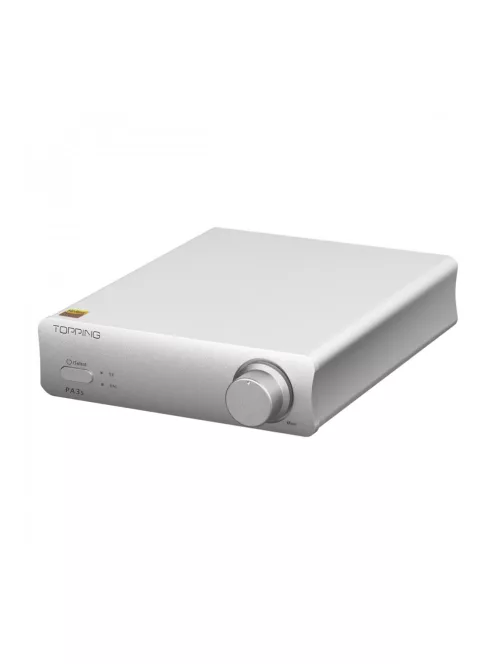 TOPPING PA3S - D-osztályú asztali sztereó erősítő 2x80W - Ezüst