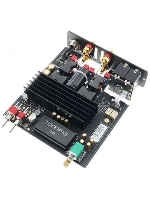 TOPPING PA5 - Szimmetrikus D-osztályú asztali sztereó erősítő 2x125W - Ezüst