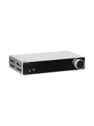 TOPPING PA7 PLUS - Szimmetrikus D-osztályú asztali sztereó erősítő 2x300W 4 Ohm - Ezüst