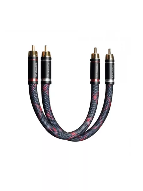 TOPPING TCR2 - RCA sztereó jelkábel - 25cm
