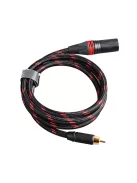 TOPPING TCRX1 - RCA - XLR HiFi jelkábel - 125cm