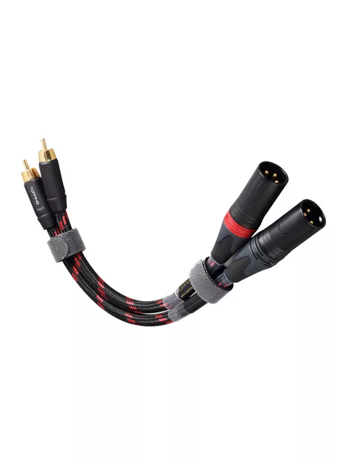 TOPPING TCRX1 - RCA - XLR HiFi jelkábel - 25cm