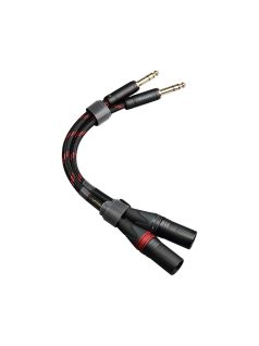   TOPPING TCT2 - Hifi szimmetrikus jelkábel 6,3mm Jack - XLR Male - 25cm