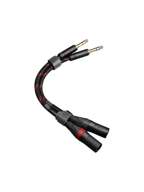 TOPPING TCT2 - Hifi szimmetrikus jelkábel 6,3mm Jack - XLR Male - 25cm