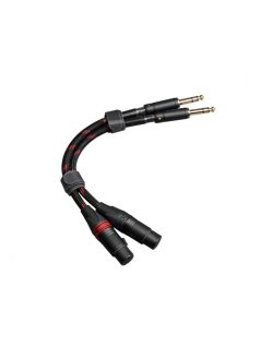   TOPPING TCT3 - Hifi szimmetrikus jelkábel 6,3mm Jack - XLR Female - 25cm