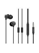 UIISII K8 - Két mikrofonnal ellátott hibrid fülhallgató Hi-Res Audio minősítéssel - Fekete