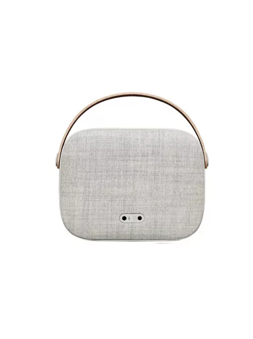 VIFA HELSINKI - Hordozható premium bluetooth sztereó hangszóró valódi bőr hordszíjjal, "KVADRAT" te