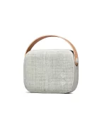 VIFA HELSINKI - Hordozható premium bluetooth sztereó hangszóró valódi bőr hordszíjjal, "KVADRAT" te