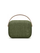 VIFA HELSINKI - Hordozható premium bluetooth sztereó hangszóró valódi bőr hordszíjjal, "KVADRAT" te