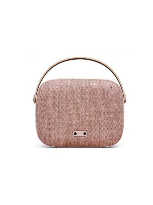 VIFA HELSINKI - Hordozható premium bluetooth sztereó hangszóró valódi bőr hordszíjjal, "KVADRAT" te