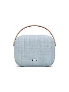 VIFA HELSINKI - Hordozható premium bluetooth sztereó hangszóró valódi bőr hordszíjjal, "KVADRAT" te