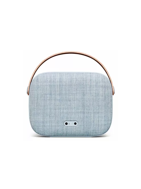 VIFA HELSINKI - Hordozható premium bluetooth sztereó hangszóró valódi bőr hordszíjjal, "KVADRAT" te