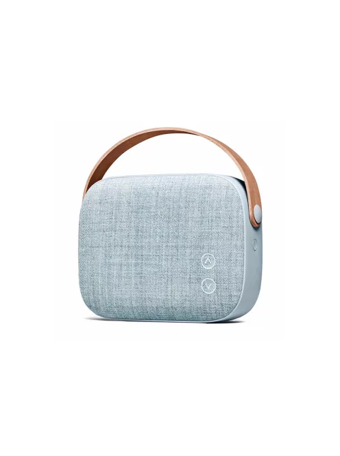 VIFA HELSINKI - Hordozható premium bluetooth sztereó hangszóró valódi bőr hordszíjjal, "KVADRAT" te