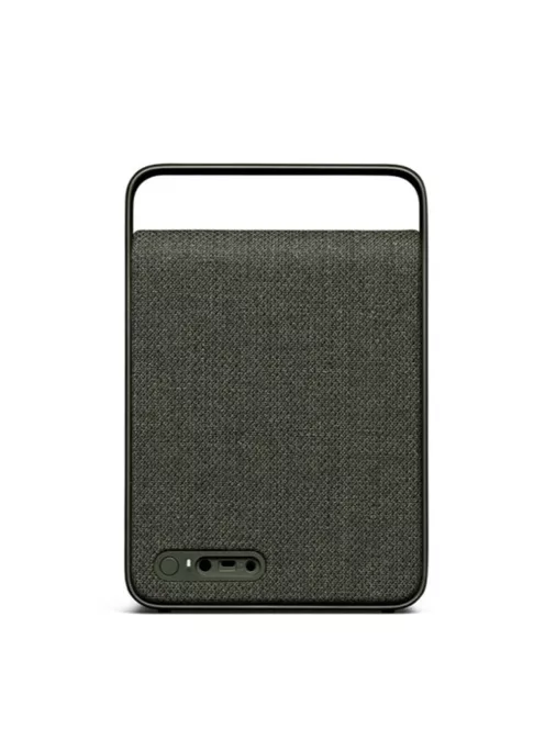 VIFA OSLO - Hordozható premium Bluetooth sztereó hangszóró alu vázzal, "KVADRAT" textilborítással - Fenyőzöld - DEMO