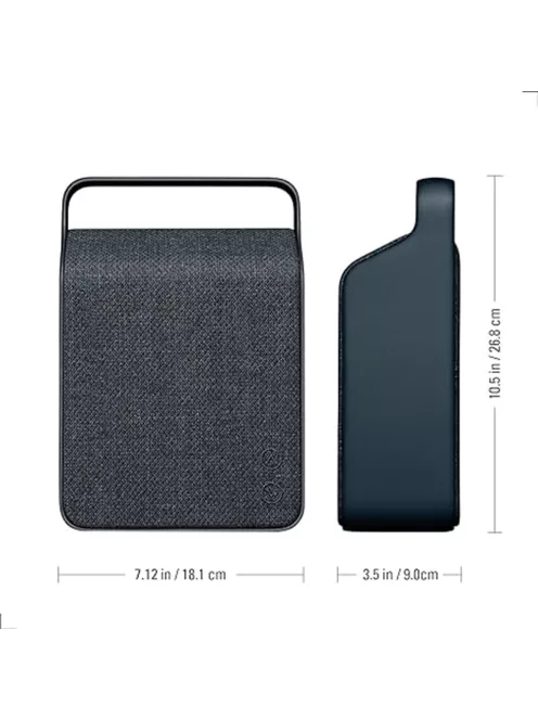VIFA OSLO - Hordozható premium Bluetooth sztereó hangszóró extra nagy teljesítménnyel, alu vázzal, 