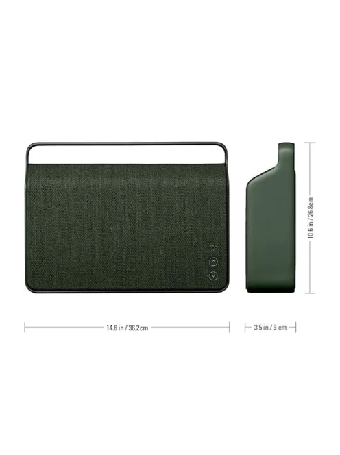 VIFA COPENHAGEN 2.0 -  Hordozható premium  vezetékmentes multi-room hangszóró  szőtt "KVADRAT" text