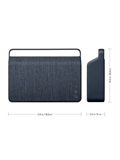 VIFA COPENHAGEN 2.0 -  Hordozható premium  vezetékmentes multi-room hangszóró  szőtt "KVADRAT" text