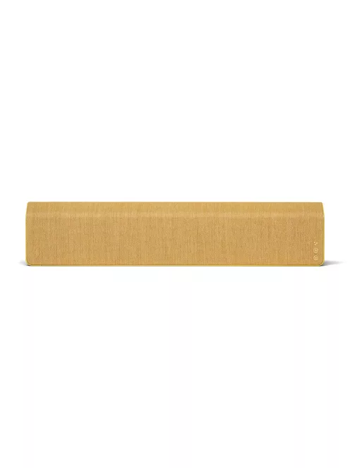 VIFA STOCKHOLM 2.0 - Premium vezetékmentes multi-room hangszóró szőtt "KVADRAT" textilborítással - Homoksárga - DEMO