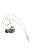 IBASSO AM05 - Audiofil 5 rezgőnyelves (BA) meghajtós fülhallgató - Zöld