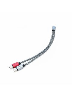   IBASSO CB19C - OTG Y-adatkábel 2x USB Type-C dugó és egy USB-C dugó táp csatlakozóval