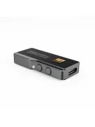 IBASSO DC03PRO - Adapter DAC USB Type-C aljzat és 3,5mm-es Jack aljzat csatlakozóval 32bit 384kHz PCM DSD256 - Szürke