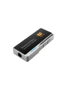 IBASSO DC03PRO - Adapter DAC USB Type-C aljzat és 3,5mm-es Jack aljzat csatlakozóval 32bit 384kHz PCM DSD256 - Ezüst