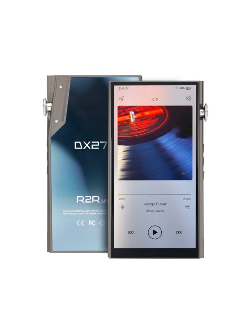 IBASSO DX270 R2R ULTRA - Hordozható nagyfelbontású Hi-Fi audio lejátszó 20 bites R2R + 4 bites String DAC hibrid architektúrával és 130dB dinamikatartománnyal - Szürke